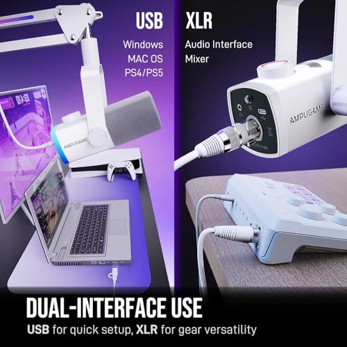 AM8W USB+XLR Microphone