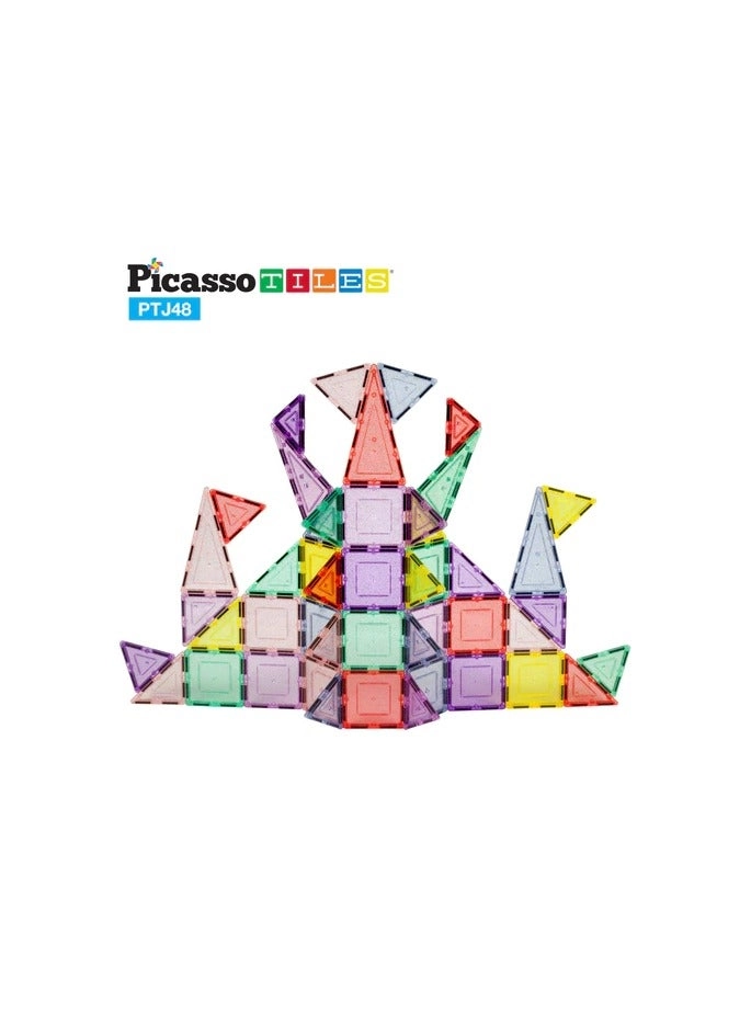 Magnetic Pastel Glitter - Construction 48 pcs