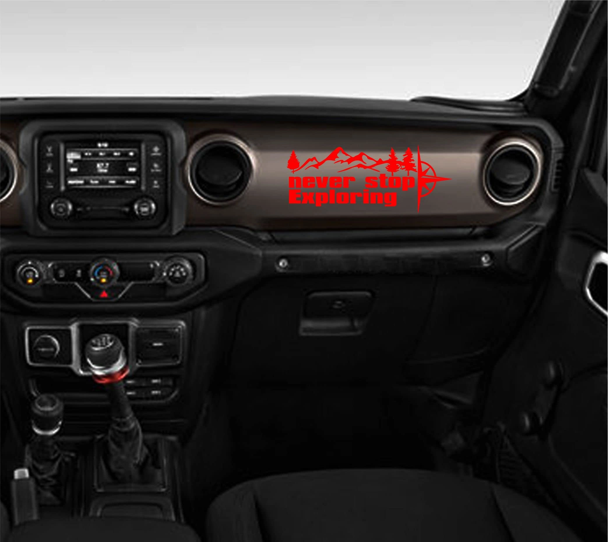 Car Dashboard Stickers