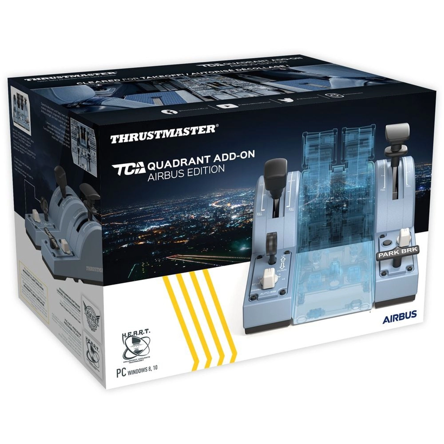 TCA Quadrant Flight Stick Add-On  Airbus Edition