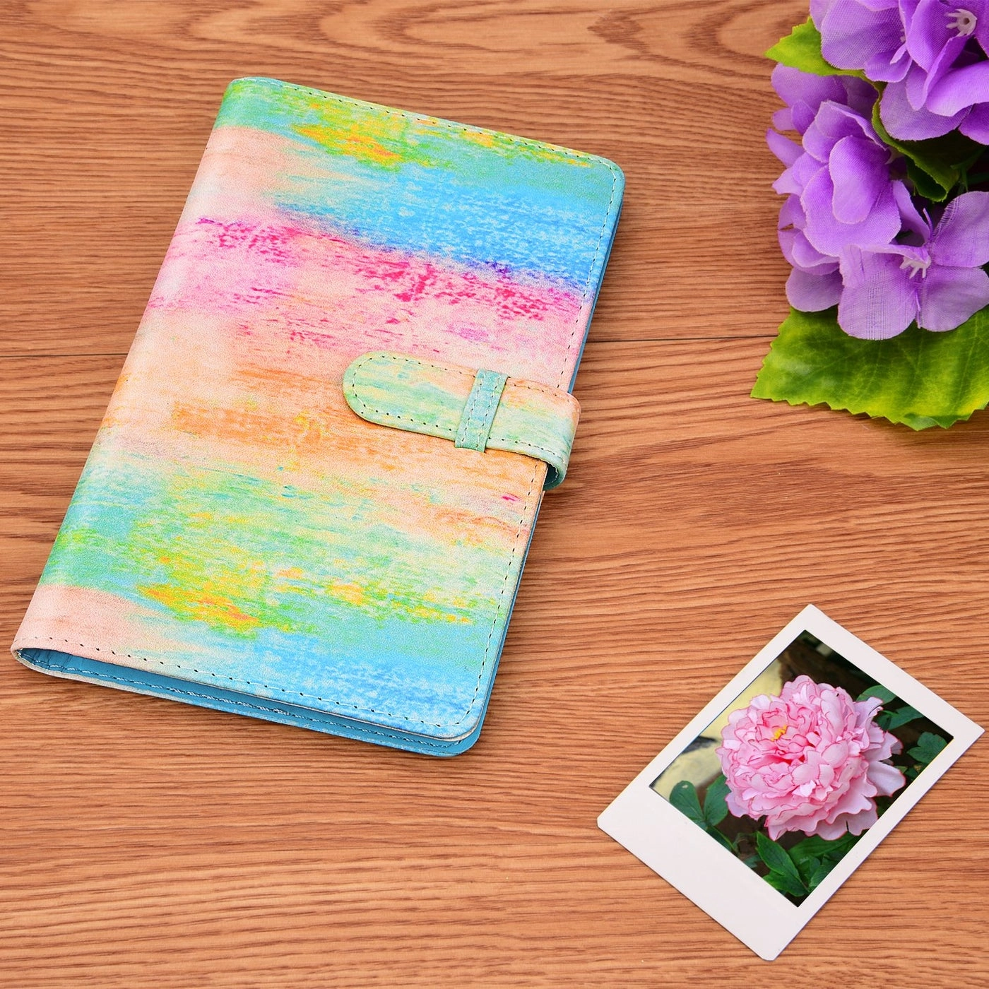 Colorful Wallet PU Leather Photo Album