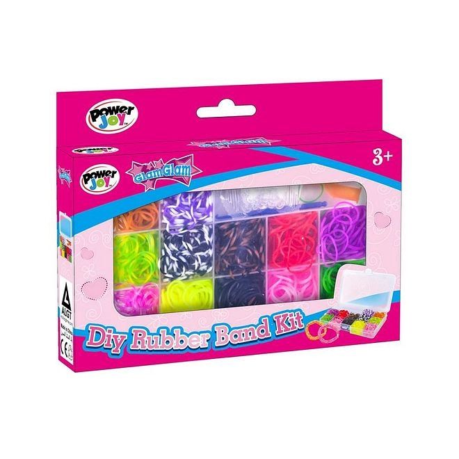 Glamglam DIY Rubber Band Kit - 15 Pieces