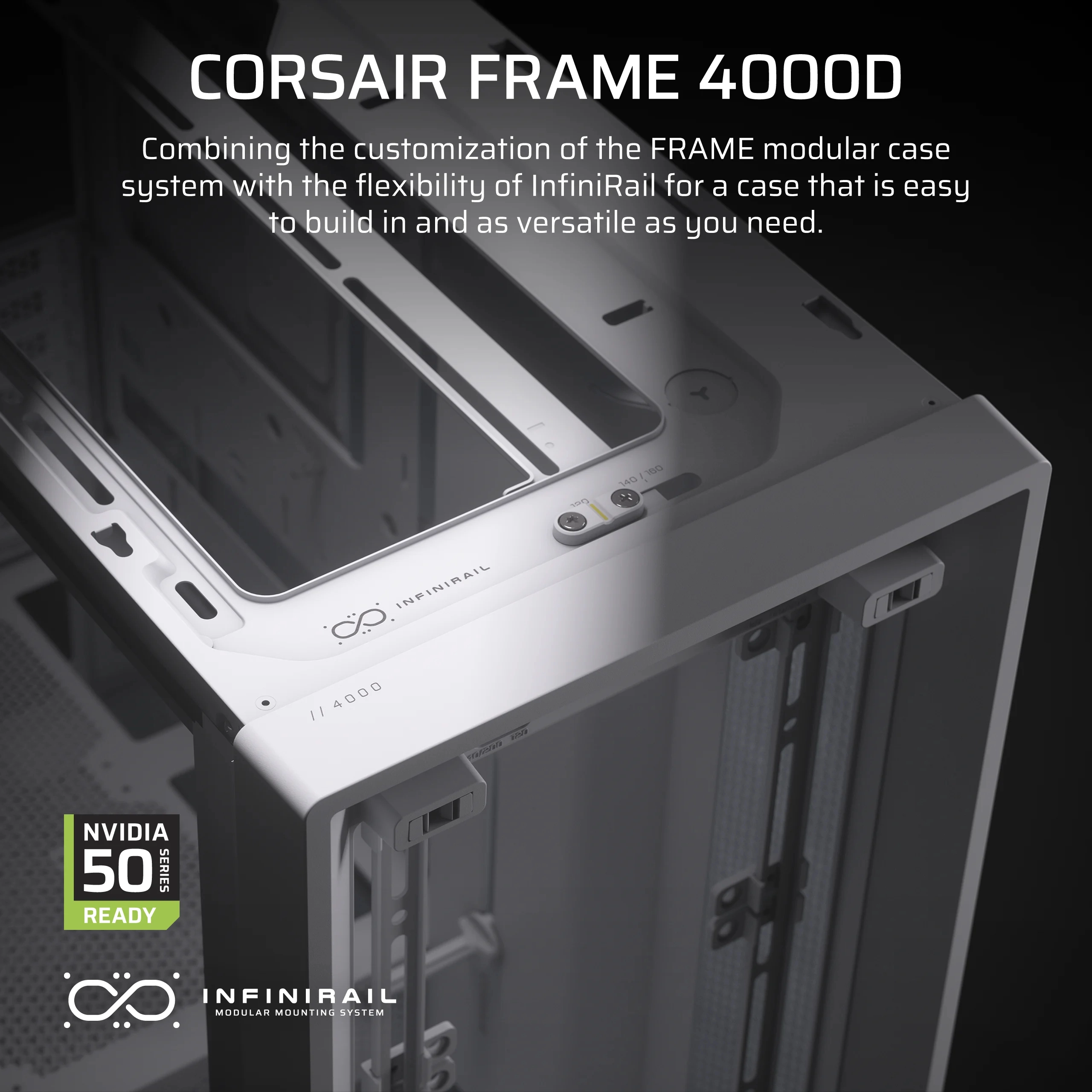 4000D Airflow - Tempered Glass Mid-Tower White