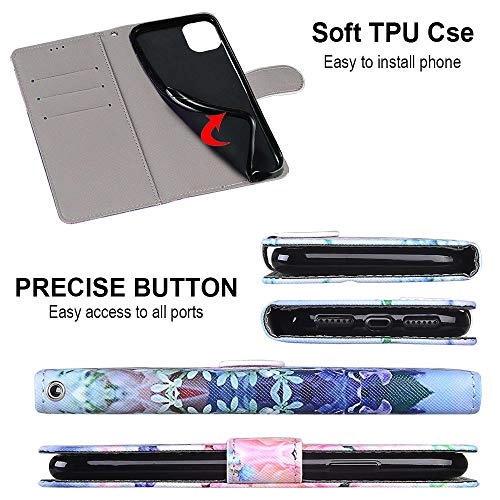 Nadoli Case Leather Wallet for iPhone 15 Pro