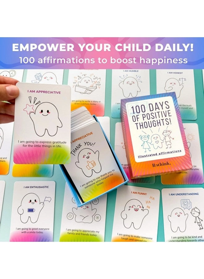 Affirmation Cards - 36 months - 10 years 100 pieces