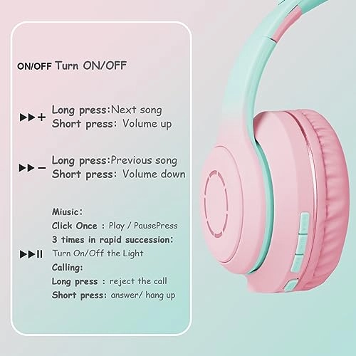 Kids Bluetooth Headphones Wireless Headphone