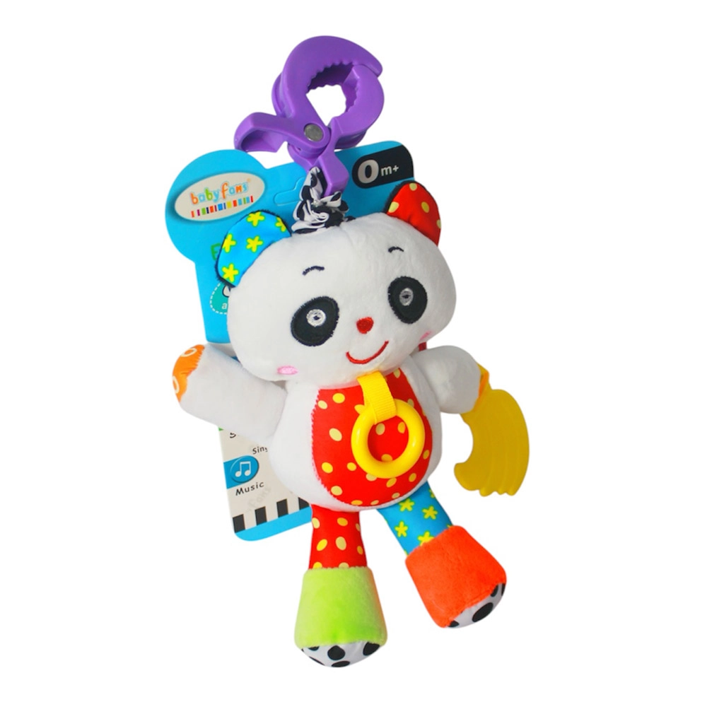 Vibrate Voice Rattle Toy - 0 to 6 months Panda