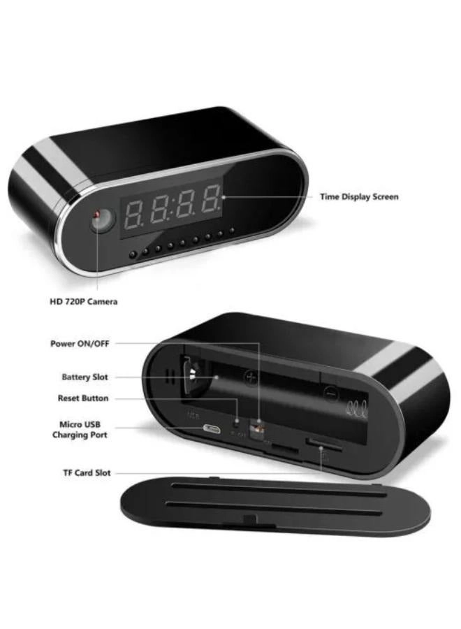 Security Camera with Clock 1080P