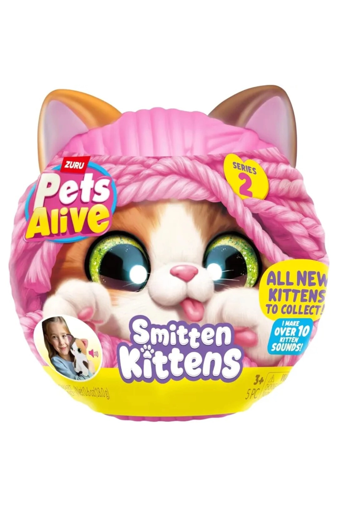 COLOR LAND CHILDRENS TOYS CENTER LLC Pets Alive Smitten Kittens
