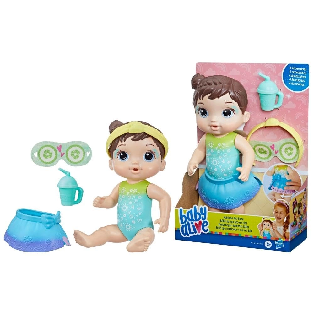 Hasbro Rainbow Spa - 27.9 cm Brown Hair Ages 3+