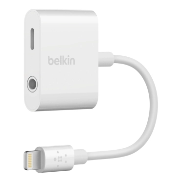 Belkin RockStar Adapter - 3.5mm + Lightning Charge