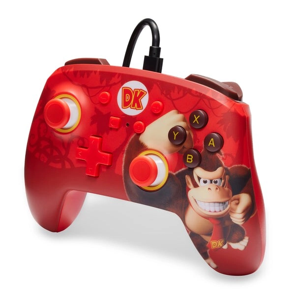 Nintendo Switch Enhanced Wired Controller Donkey Kong Flex