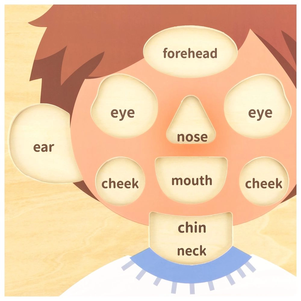 Boys Face Puzzle (29464294-44664) - 10 pcs