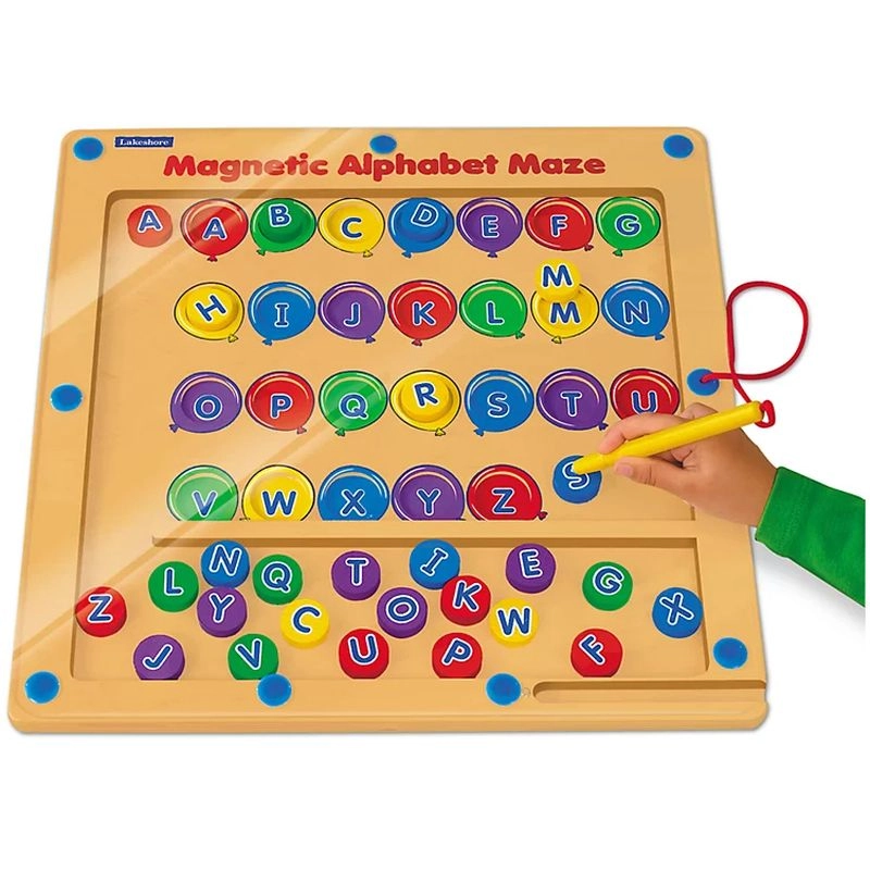 Lakeshore Magnetic Alphabet Maze - Suitable for 2 years & above