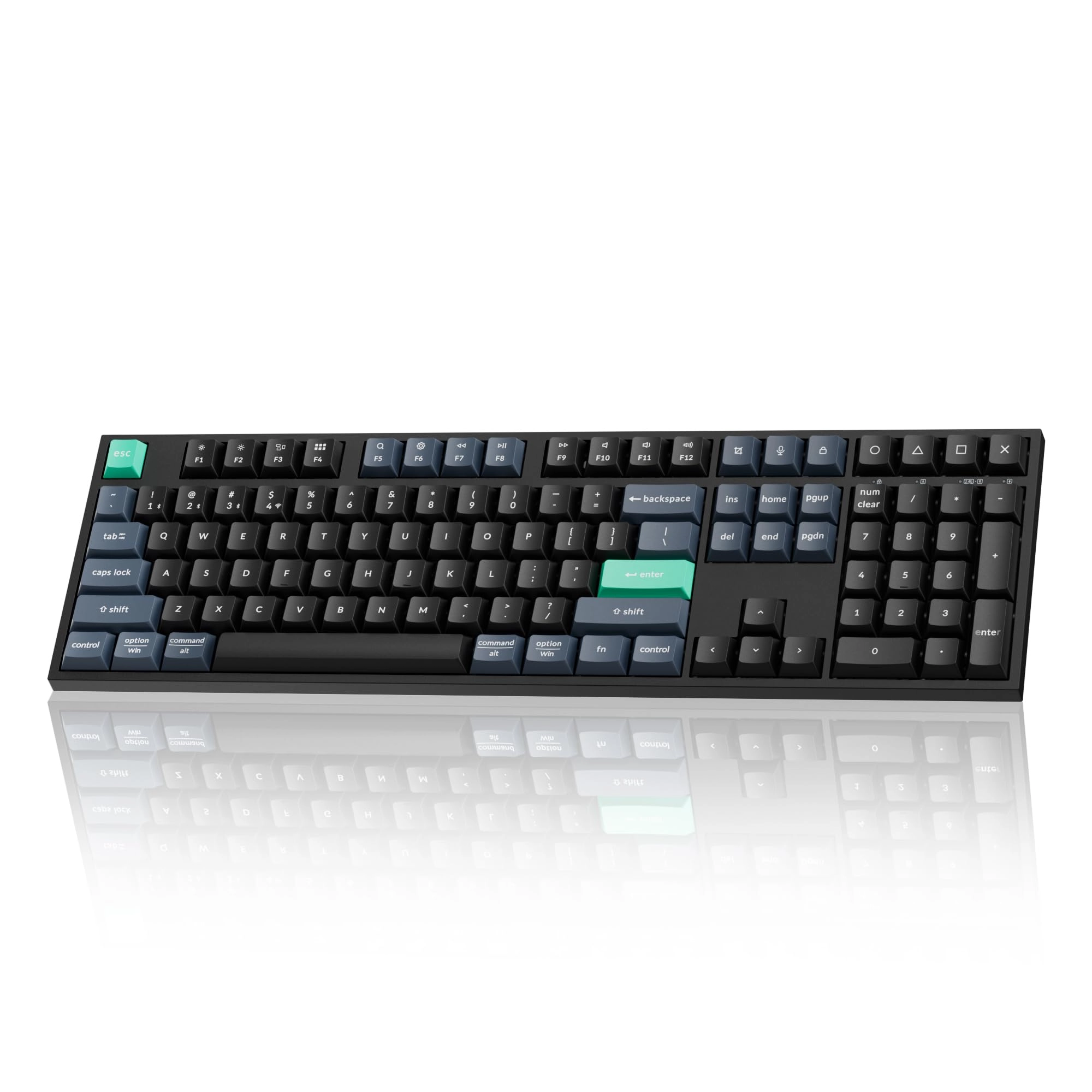 Keychron B36 - QWERTY 2.4 GHz Wireless, Bluetooth 5.2, USB-C