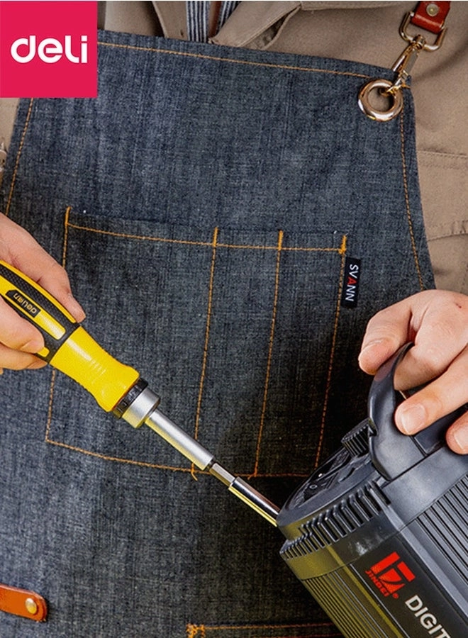 DL3565 Precision Slotted and Phillips Screwdriver Set (65 Pcs)