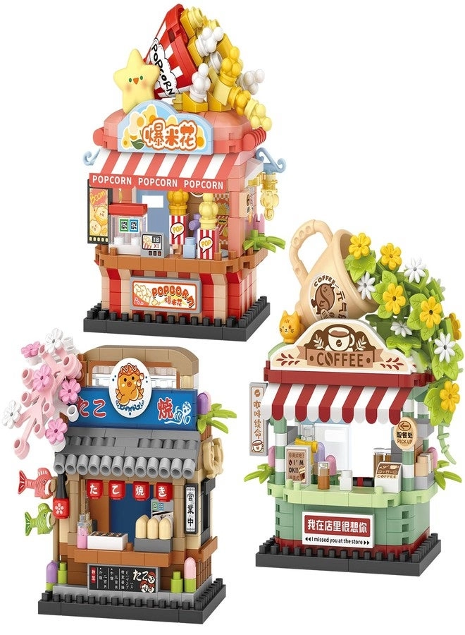 MEIEST Mini City Shop Street View - 3 pcs