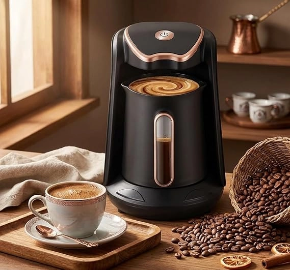 TORONTO Turkish coffee Maker - 250ml 5 Cups Automatic Power-Off