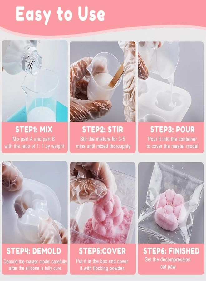 Silicone Mold Kit - DIY 3D Squishy with Accessories