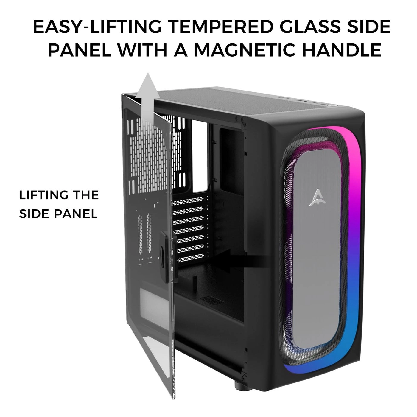 Ai-Pro - Tempered Glass Side Panel E-ATX