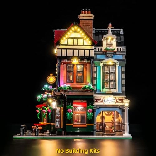 LED Light Set - Compatible with 10350 Tudor Corner 10 light sources