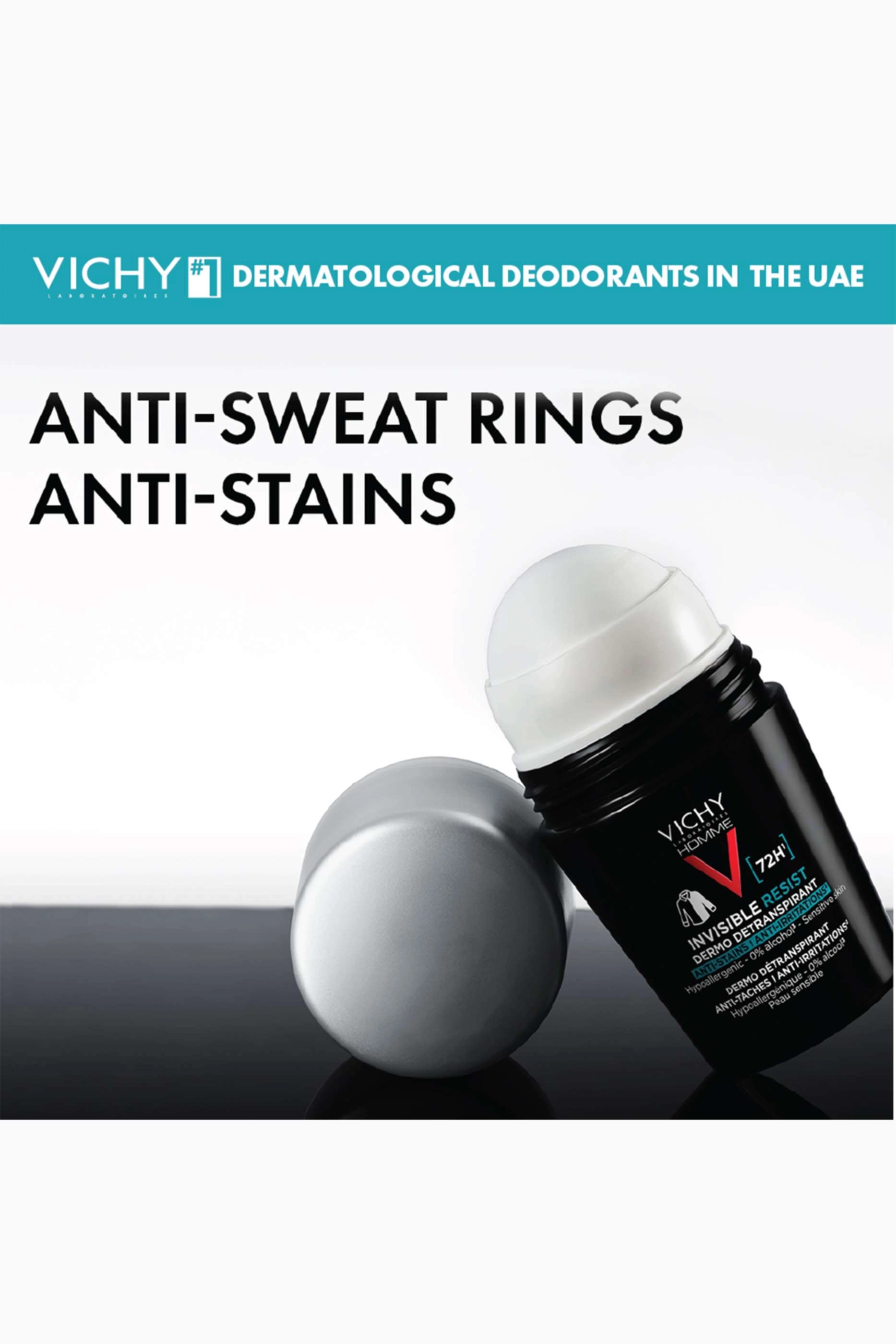 72-Hour Anti-Perspirant Homme Deodorant - No scent 50 ml