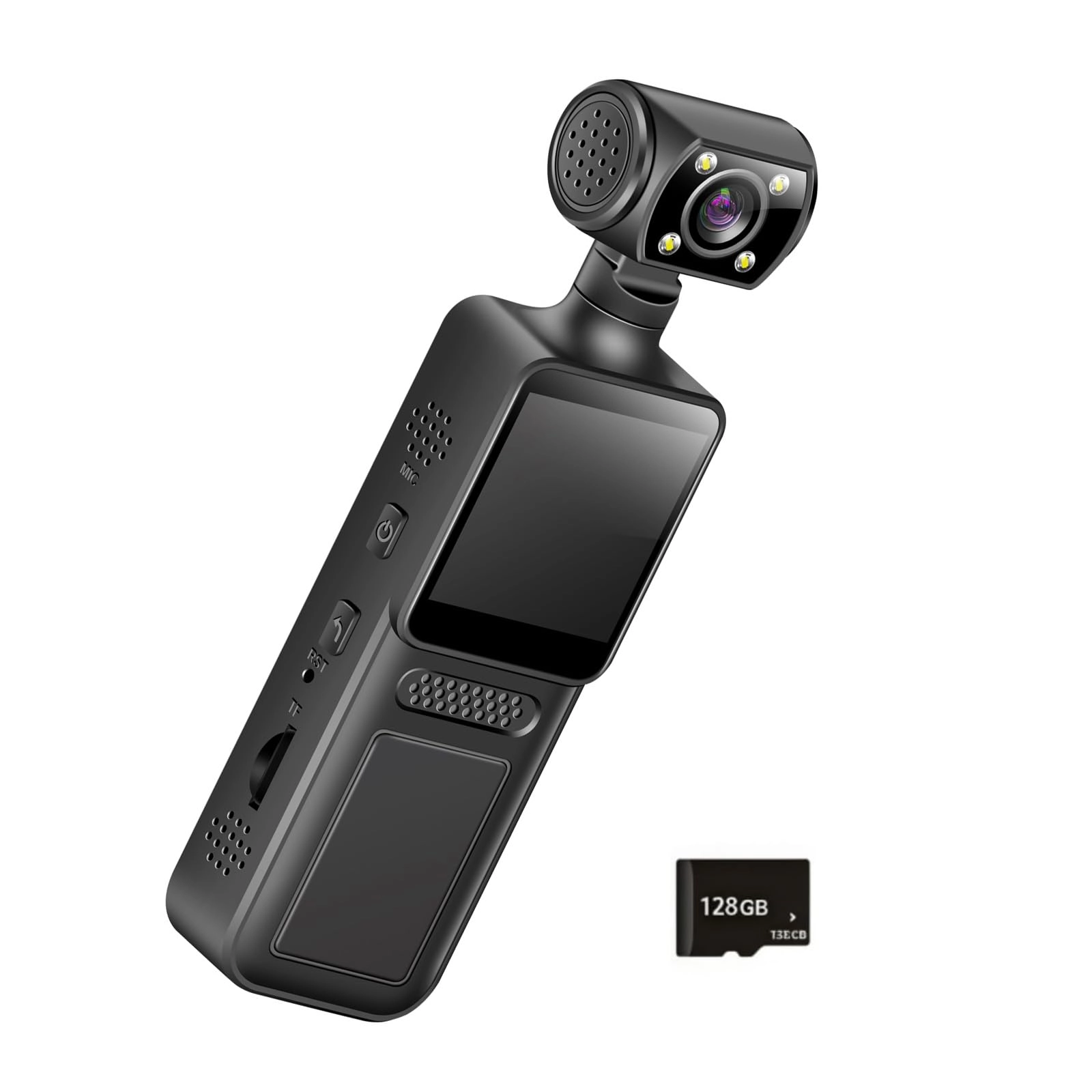 ouquckl Handheld Action Camera - 4K
