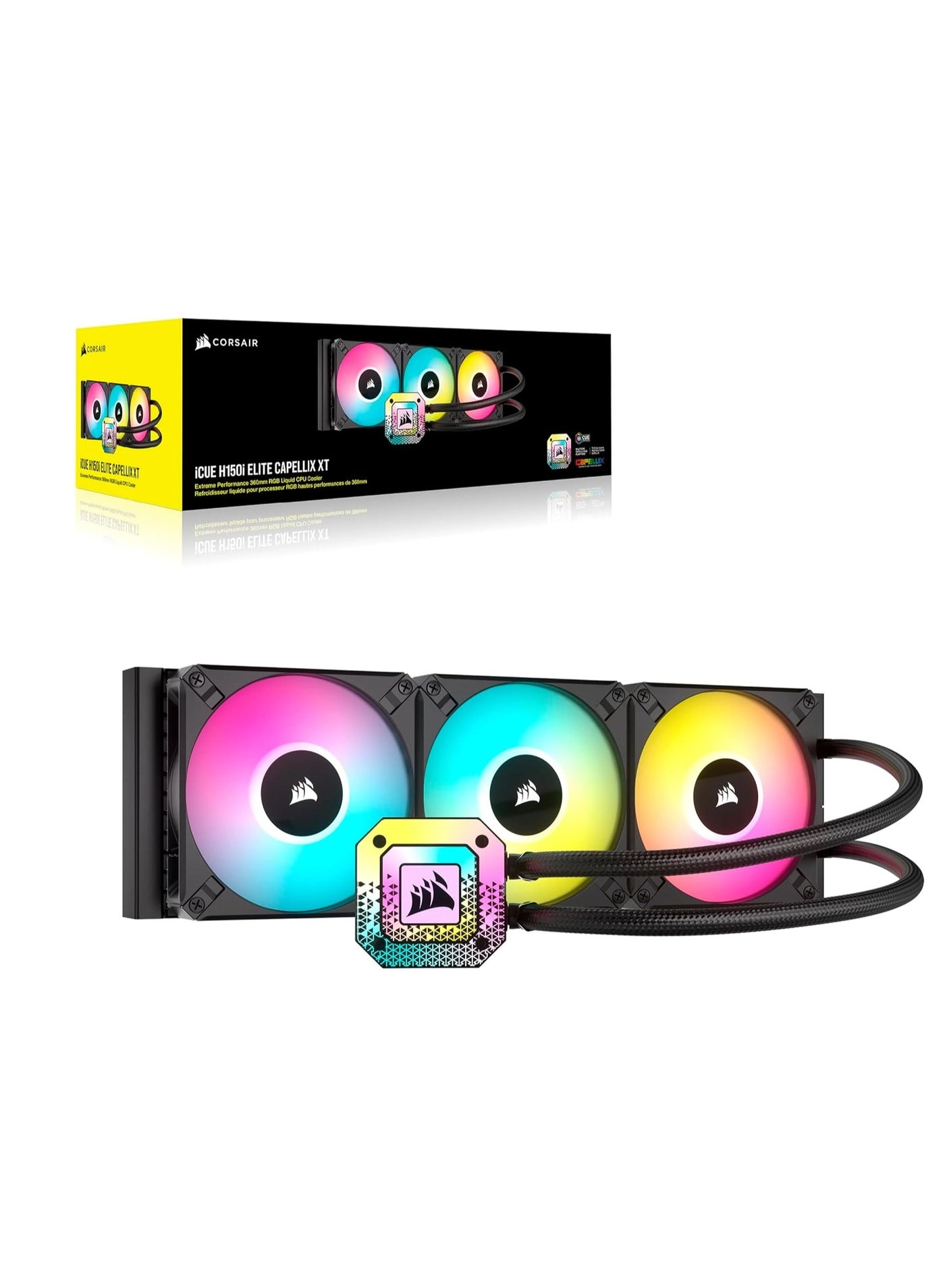 H150i Elite Capellix XT - 3 Fans