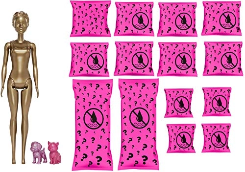 Barbie Color Reveal Doll Set - 25 Surprises 2 Pets Ages 3+