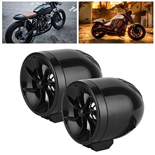 Motorcycle Speaker 12V Amplifier - LED Light Universal Fit