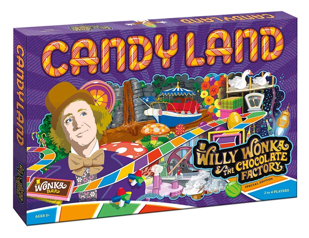 USAopoly Candy Land: Willy Wonka and the Chocolate Factory