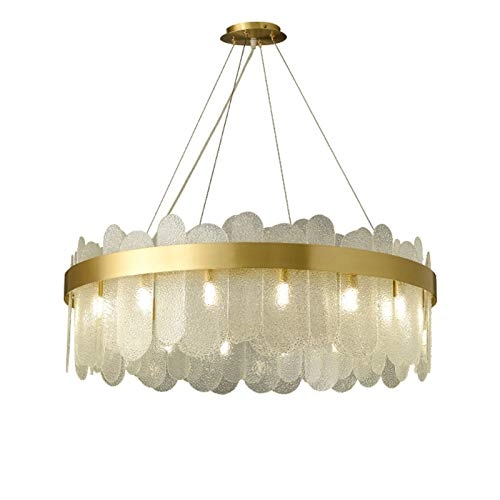 Molecular Chandelier - G9 Copper and glass 90*27*30cm