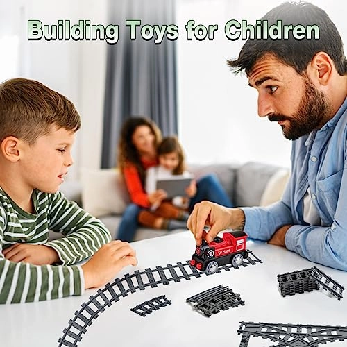 City Train Tracks - HO 40PCS