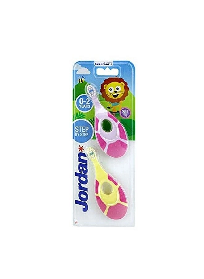 Step 1 Baby Toothbrush - Soft 2-Piece Pack