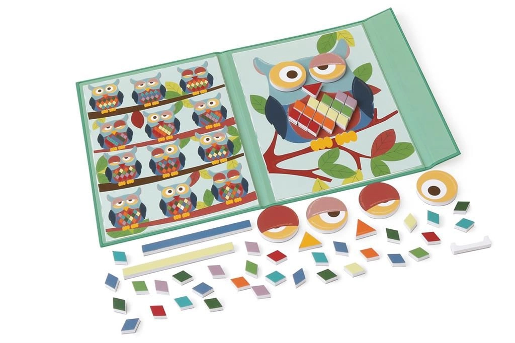 Colours & Shapes/Owl Magnetic - 4 +