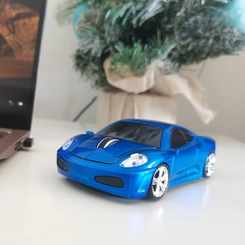 Sport Car Shaped Optical Mouse - Wireless