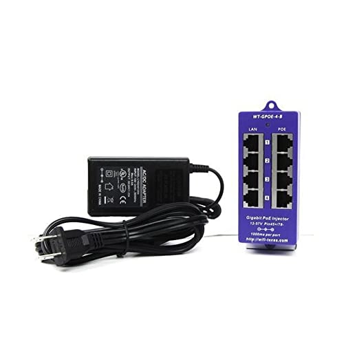 GPOE-4B-24v30w - 24V 30W 4-port 10/100/1000