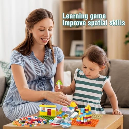 Classic Building Blocks Set - 1500 pcs