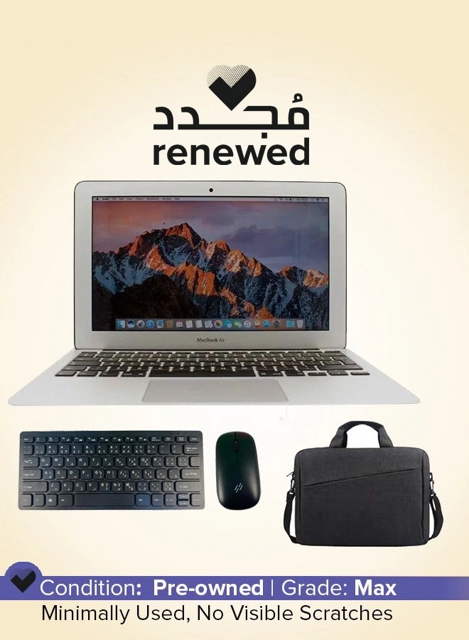 Apple (Renewed) A1465 - 11.6'' Core i5 4GB 120GB + Laptop Bag + Keyboard + Mouse