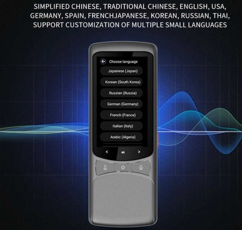 Language Translator Device - 138 Languages 1+8GB