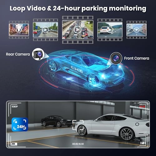 Mirror Dash Cam - 4K 2160p