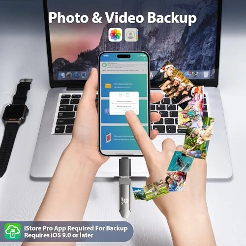 Photo-Stick-iPhone - USB 3.0 Lightning USB-C 128GB