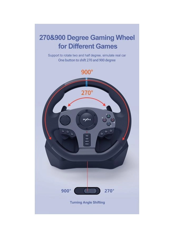 V9 Racing Wheel & Pedals