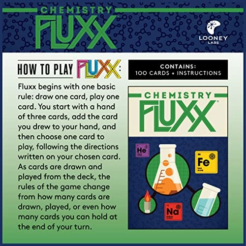 Fluxx: Chemistry - 8 years and up 120 pieces