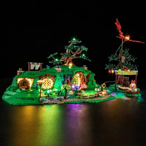 Light for LEGO The Lord of the Rings: The Shire 10354 - Plastic