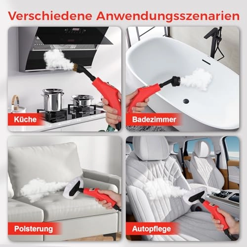 Portable Steam Cleaner - 3 bar 1100 ml