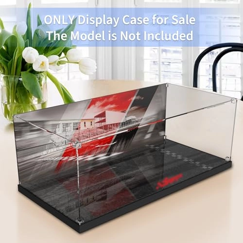 Acrylic Display Case - Compatible with Lego 42096 Porsche 911 RSR Race Car Model