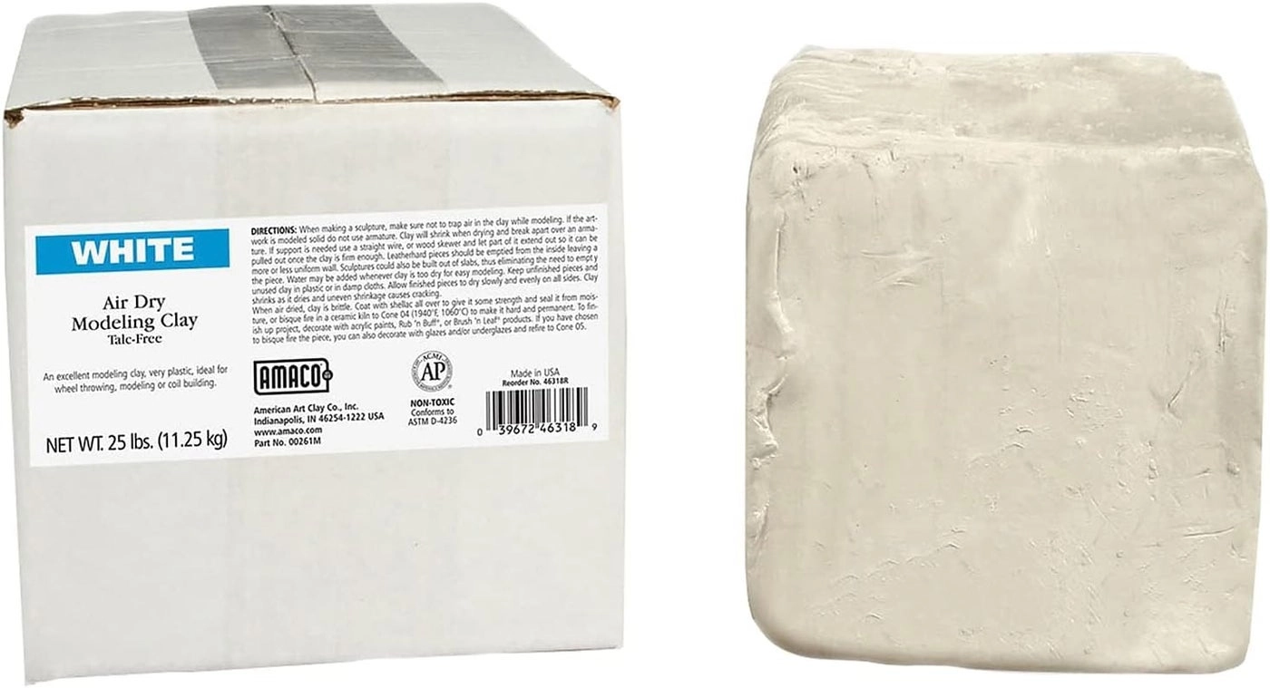 AMACO AMA46318R - Air Dry Clay 11.34 Kg