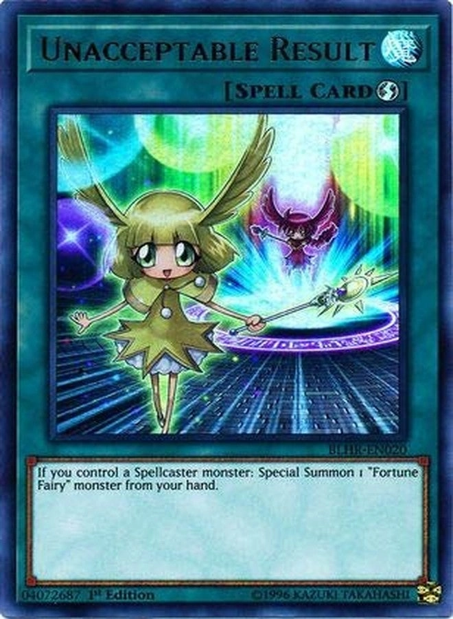 Yu-Gi-Oh! Battles of Legend: Hero's Revenge Unacceptable Result BLHR-EN020