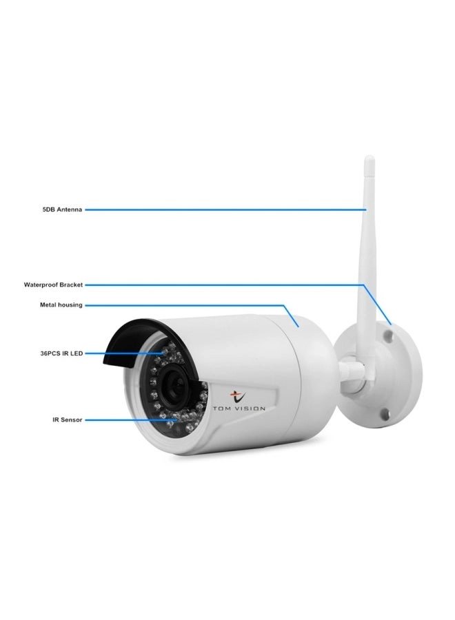 8CH-Wifi-NVR + Bullet Camera - 8 8 channels 2 MP